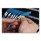 Dymo Rhino Flexible Nylon Industrial Label Tape, 0.5" x 11.5 ft, Yellow/Black Print 18490 - alternate 4
