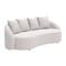 Homeroots 91" Beige Polypropylene Sofa 667655 - alternate 8
