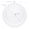 Smarty Had A Party 9" Clear Economy Round Plastic Buffet Plates, 120PK 119CL-CASE - alternate 8