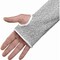 Ironwear 18in HPPE Knit A4 Cut Resistant Sleeve w/ Thumb Hole, Grey 4370-G - alternate 4
