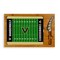 Picnic Time Family Of Brands NCAA Vanderbilt Commodores Football Field Icon Glass Top Cutting Board & Knife Set 910-00-505-584-0 - alternate 1