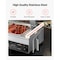 Vevor Commercial Food Warmer Glass Cover 1500W Bain Marie with Five Food Pans M-2215 - alternate 6