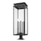 Z-Lite Nova 5 Light Outdoor Pier Mounted Fixture, Black/Clear, 12.5 In W x 37 In H 5018PHXLR-533PM-BK - alternate 6