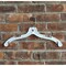 Nahanco 17in White Hi-Impact Plastic Heavy Weight Shirt Hanger w/ Washer, 100PK 1500WW - alternate 6