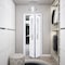 Sartodoors Sliding Closet Bi-fold Doors White Solid Core Modern Interior VEREGIO7339BF-WS-36 x 96 (2* 18x96) - alternate 5