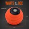 Squatz Peanut Wireless Vibrating Massage Ball, 3 Vibration Intensity Levels, 2 to 5 Hrs Power Life, Orange SQVB-3 - alternate 5