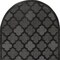 Homeroots 6' X 9' Charcoal And Black Trellis Indoor Outdoor Area Rug 545225 - alternate 8