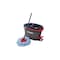 O-Cedar Mop with Bucket EasyWring Rinse Clean 12in W Spin Black/Red 168534 - alternate 1