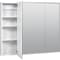 Zenith Frameless Beveled 35-7/8'' Wx29-7/8'' Hx4-1/2''D Tri-View Surface Mount Medicine Cabinet M36 - alternate 1