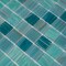 Apollo Tile Mingles 12 in. x 12 in. Glossy Turquoise Green Glass Mosaic Wall and Floor Tile 20 sqft/case, 20PK MIX2088GN454A - alternate 5