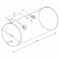 Ilc KENWORTH W900L YEAR 2000 120 GALLON REAR FILL FUEL TANK 24.5 X 62 INCH Heavy Duty Replacement Part KW W900L 2000 120 GALLON REAR FILL FUEL TANK 24.5 - alternate 2