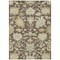 Homeroots 3' X 5' Chocolate And Beige Floral Washable Indoor Outdoor Area Rug 605193 - alternate 9