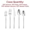 Smarty Had A Party Silver Moderno Plastic Cutlery Set - Spoons, Forks, Knives, Mini Spoons, Mini Forks (300 Guests), 1500PK 9330-SSPCS-CASE - alternate 7