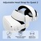 Alpha Digital Meta Quest 2 Head Strap Replacement- Adjustable/Comfortable -White MQ3 - alternate 7