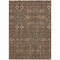Homeroots 9' X 12' Chocolate Floral Washable Non Skid Indoor Outdoor Area Rug 564318 - alternate 8