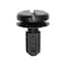 Auveco BMW Retainer with Rubber O-Ring, Black Nylon, 25PK 21776 - alternate 1