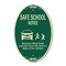 Signmission Safe School Notice Students Must Enter And Ex, 12 Inch X 18 Inch Designer, Heavy Gauge Aluminum A-OV-G-1218-9755 - alternate 1