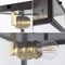 Jonathan Y Grayson 8" 1-Light Farmhouse Industrial Square Iron/Glass Case LED Flush Mount, Oil Rubbed Bronze/Bra JYL9553D - alternate 10