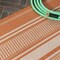 Jonathan Y Haynes Modern Double Stripe Orange/Cream 2 ft. x 8 ft. Indoor/Outdoor Runner Rug SMB202C-28 - alternate 8