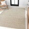 Jonathan Y Aarhus High-Low Minimalist Scandi Striped Beige/Cream 4 ft. x 6 ft. Indoor/Outdoor Area Rug SCN102C-4 - alternate 8