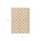 Homeroots 3' X 5' Peach And Ivory Polka Dot Washable Indoor Outdoor Area Rug 614929 - alternate 7