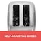 Black & Decker Stainless Steel Extra Wide 2 Slot Toaster in Silver T2707S - alternate 5