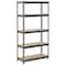 Edsal Boltless Shelving, 60 in H, 30 in W, 12 in D, Silver, 5 Shelves UR301260PB5P-SV - alternate 1