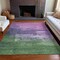 Homeroots 8' X 10' Lavender And Lilac Abstract Washable Indoor Outdoor Area Rug 610940 - alternate 8