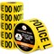 Xpose Safety Police Line Do Not Enter Tape Roll, 3 Inch Wide x 1000 Feet, Yellow w/Black Letters, 6 Rolls, 6PK PPLT-6-X-S - alternate 1
