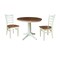 Whitewood Industries Rectangular Extension Dining Table W/ 2 Chairs, 36 in W, 30.1 in L, 48 in H, Parawood, 3 K79-36RXT-27B-C617-2 - alternate 1