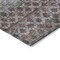 Homeroots 8' X 10' Brown Black And Brick Red Striped Washable Indoor Outdoor Area Rug 605690 - alternate 7