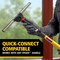 Rubbermaid Commercial Squeegee Blade, Rubber, 14", Black, PK10 2221947 - alternate 5