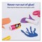 Avery Permanent Glue Stic, 0.26 oz, Applies White, Dries Clear, 3PK 00164 - alternate 5