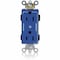 Leviton Straight Blade Receptacle, 5-15R, 15 A, 125V AC, Flush Mount, Self-Grounded M1626-2SU - alternate 1