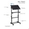 Mount-It Mobile Lectern Stand Up Desk MI7941 - alternate 10