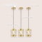 Jonathan Y Marelle 6.5" 1-Light Farmhouse Industrial Iron Filigree Caged Jar LED Pendant, Gold Painting, 3PK JYL7909A-SET3 - alternate 10