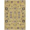 Homeroots 9' X 12' Yellow Gray And Charcoal Oriental Washable Indoor Outdoor Area Rug 582084 - alternate 9