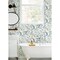 Chesapeake Pinnate Blue Leaves Wallpaper 3124-13908 - alternate 4