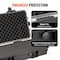 Vevor Rifle Case Rifle Hard Case 42 inch with 3 Layers Fully-protective Foams 1043513 - alternate 7