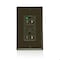 Leviton AFCI Receptacle 20A HG/TR Brown AFTR2-HG - alternate 6