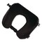 Brookstone Memory Foam Fleece Travel Pillow, One Size Fits Most, 9.84 x 4.1 x 9, Black BNPM0002 - alternate 4