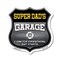 Signmission Super Dad's Garage I Can Fix Everything But Stupid, 12 Inch X 12 Inch, Aluminum Metal Sign SHI-A-12-490-SUPER DAD - alternate 1