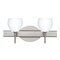 Besa Lighting Tay Tay Vanity, Opal Matte, Satin Nickel Finish, 2x5W LED 2SW-560507-LED-SN - alternate 1