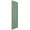 Ekena Millwork True Fit PVC Bungalow Fixed Mount Shutters, Track Green, 12W x 32H, PR TFP001BG12X032TG - alternate 15