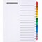 Avery Index, Tbl N'Tab, 15Tab, Mi 24PK AVE11675 - alternate 2