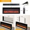 Edendirect 70 inch Fireplace TV Stand for TVs up to 70 inch, with 60 inch smart Electric Fireplace, white ZR-W1769S00013 - alternate 9