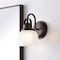 Jonathan Y Virginia 5.75" 1-Light Metal/Glass LED Vanity Light, Oil Rubbed Bronze JYL7407C - alternate 8