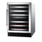 Summit 24in Wide Built-In Wine Cellar SWC530BLBISTCSS - alternate 10