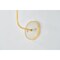 Hudson Valley Lighting Wedgewood 1 Light Wall Sconce in Aged Brass/Off-White by Mark D. Sikes MDS2200-AGB/OW - alternate 6