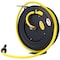 Wrightmaster Retractable Air Hose Reel 1/2in x 50ft Ft, Heavy Duty Steel Construction, Industrial Grade Hose ZR-W46566956 - alternate 1